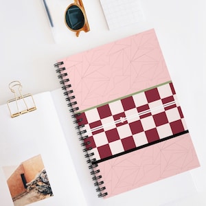 Anime Inspired Notebook, Anime Notebook, Anime Notepad, Spiral Notepad, Back to School, School Supplies, Anime Costume, Manga Inspired