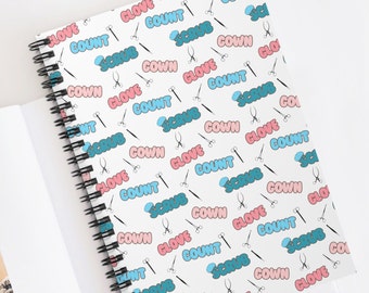 Surgical Tech Spiral Notebook: Operating Room Medical Gift