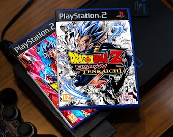 Dragon Ball Z Budokai Tenkaichi 4 ReproMod PAL NTSC PS2 VEGETA Bleu Evo