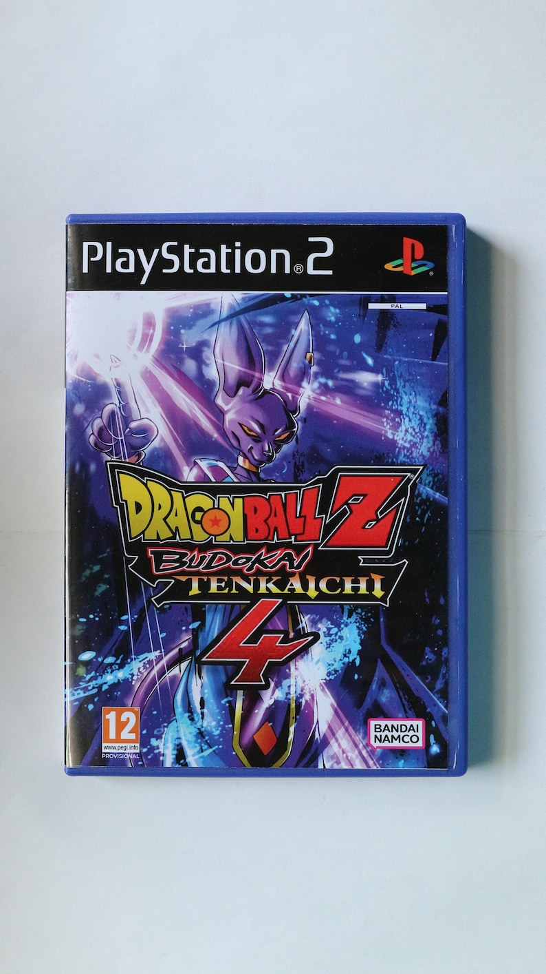 Dragon Ball Z Budokai Tenkaichi 4 REPROMOD PAL NTSC PS2 Beerus