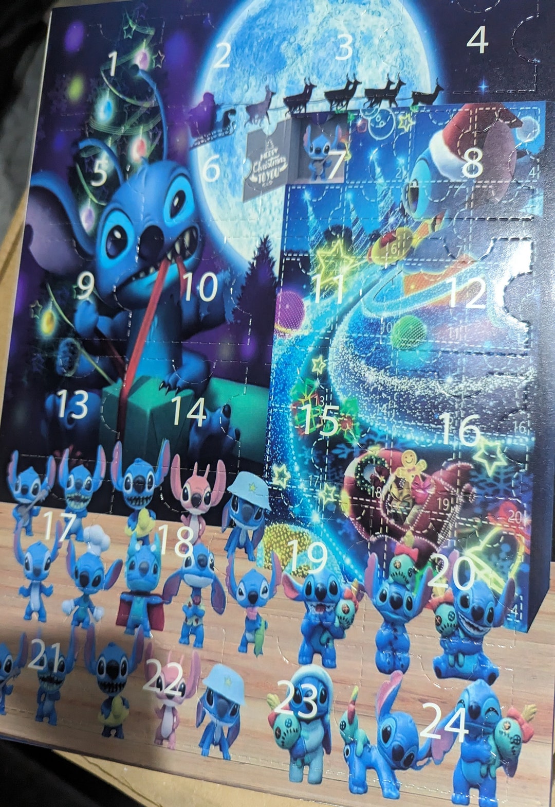 Stitch Advent Calendar With Mini Figures Etsy UK