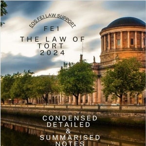 FE1 The Law of Tort Booklet