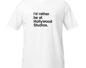 I'd rather be at Hollywood Studios.