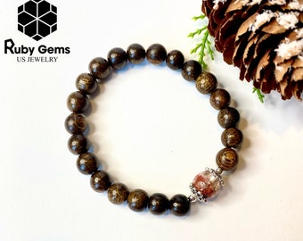 Fengshui Agarwood Bracelet | Gemstone Jewelry, Lucky Gift