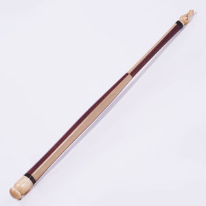 Monarch Wand in Purpleheart, Holly, Ebony and Silver Ash