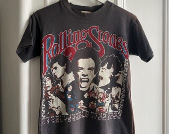 1989 ROLLING STONES Vintage Rare! All-over-print 80's Tour Shorts