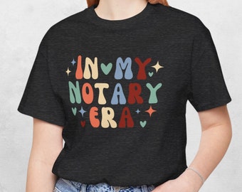 Funny Notary Public T-Shirt: Retro Loan Signing Agent Apparel