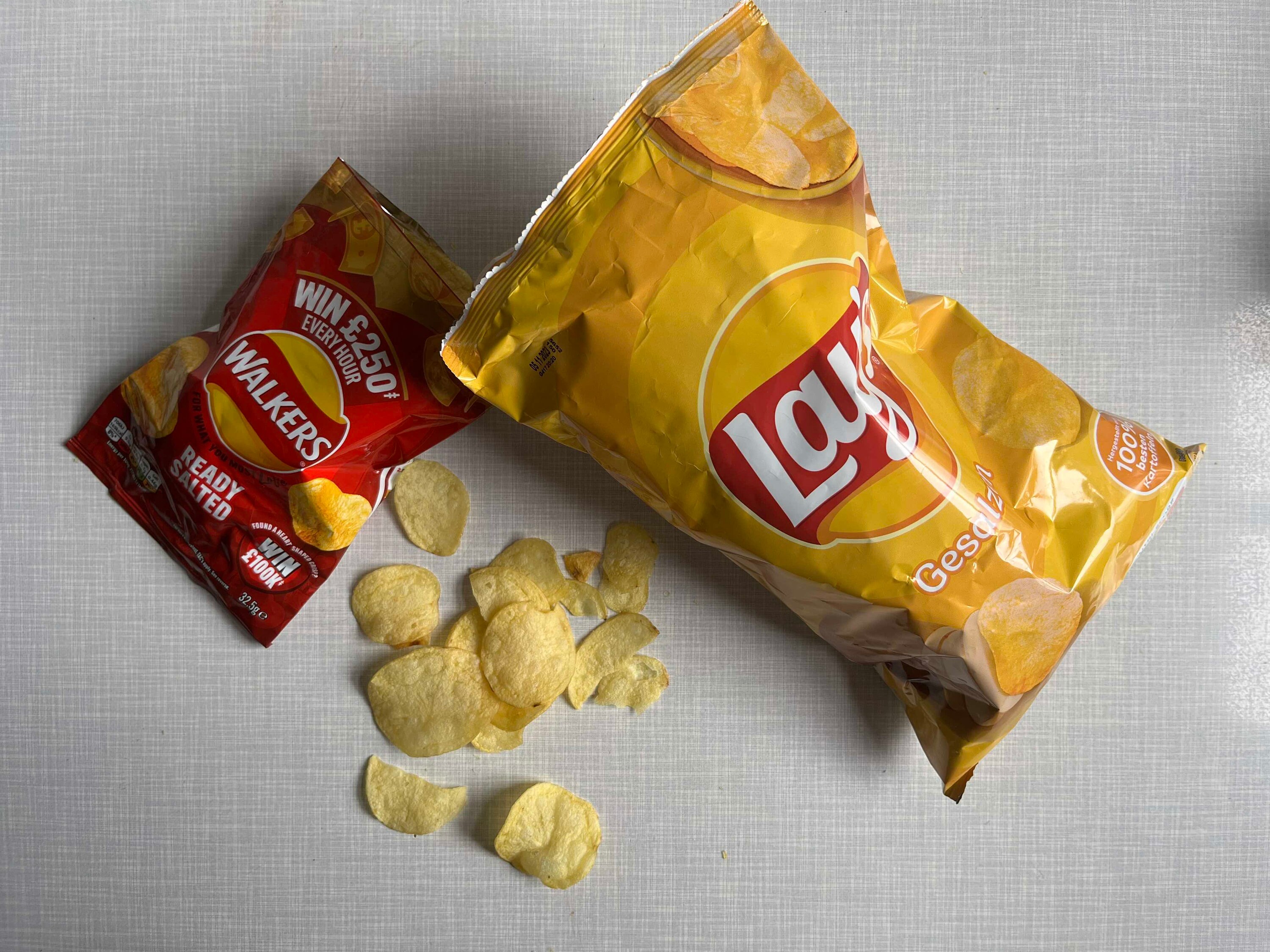 Lay's Vs Walkers Tasting Kit - Etsy