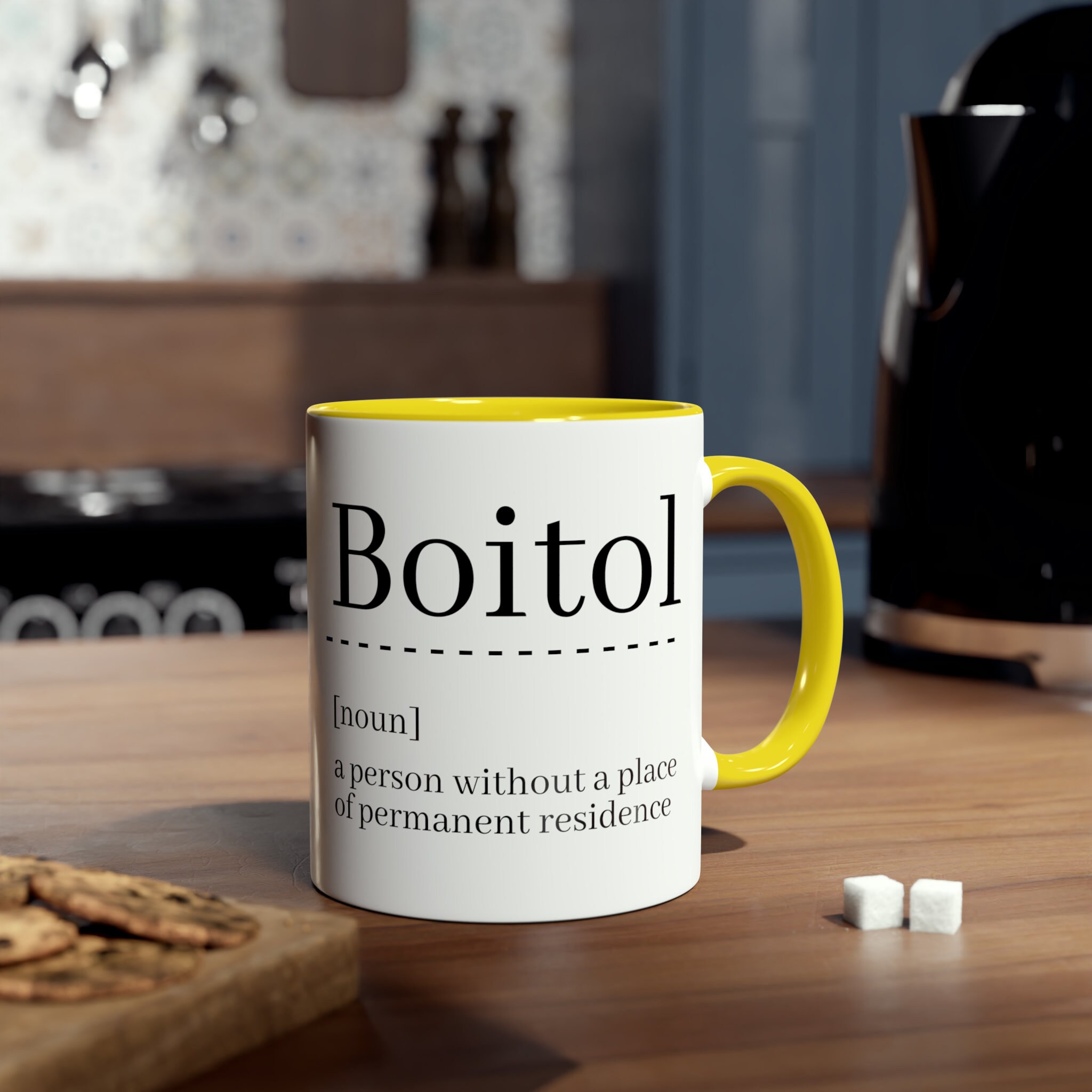 Bangla sylheti, Bengali, Bangladeshi Funny Words Boitol Definition Twotone Tea Coffee Gift Mug