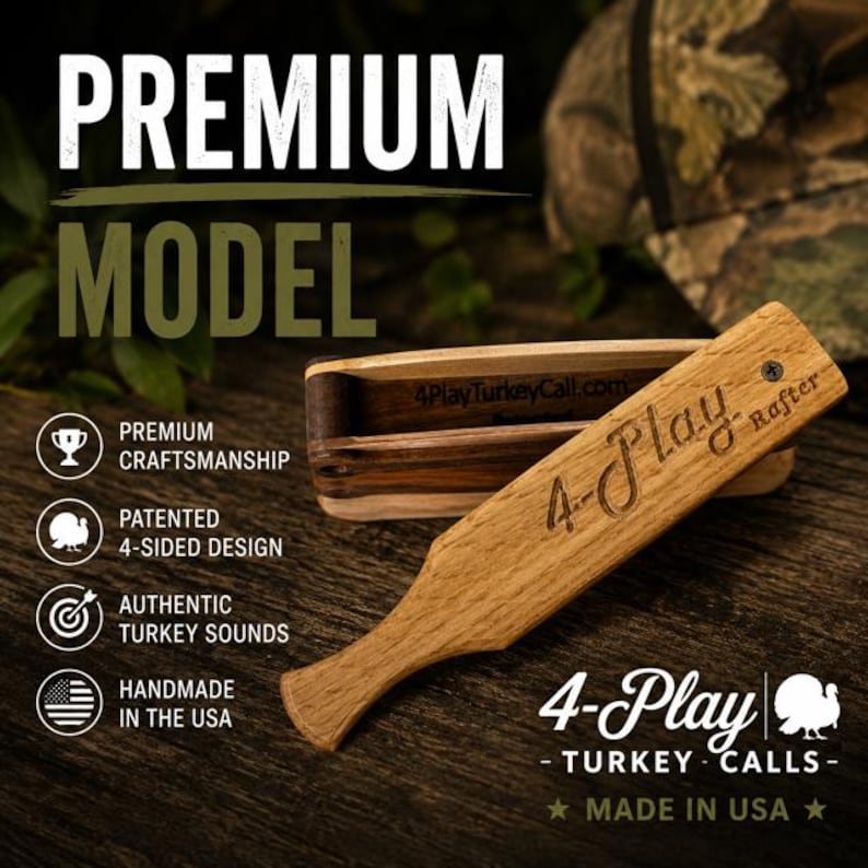 Cutting Edge Game Calls Rafter Turkey Call - Thumbnail 3