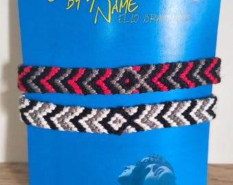Armbandenset geïnspireerd op 'Call Me by Your Name', handgemaakte gehaakte vriendschapsarmbandjes, Italiaanse zomerse sieraden, cadeau voor je beste vriendin