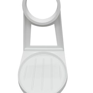 Ergonomic Pouring Laundry Detergent Cup Holder | Spill-Proof Dispensing Organizer for Easy Laundry Management