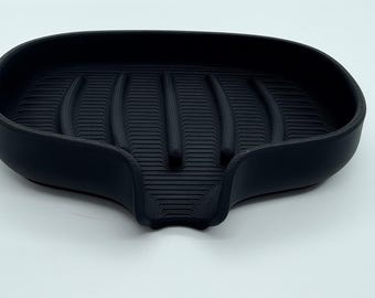Nature-Inspired Self-Draining Soap Dish: Quick-Dry Leaf Design for Bathroom & Kitchen Accessories