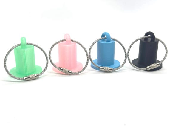 Coban Tape Holder for Nurses – 1" Medical Tape Dispenser with Steel Key Ring | EMS, Paramedic, Phlebotomist, Nurse Badge Accessory