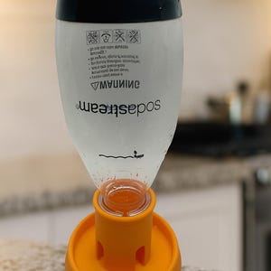 Bottle Drying Stand for SodaStream Bottles, Reusable Eco-Friendly Rack, Compact Drip Tray for Kitchen.