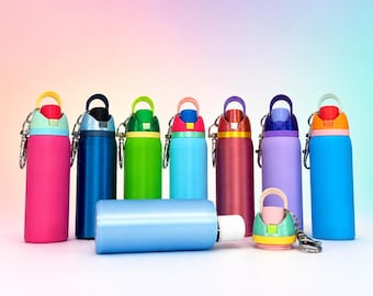 Mini Owala Chapstick Holder Keychain | Customizable Lip Balm Holder, 3D Printed Accessory