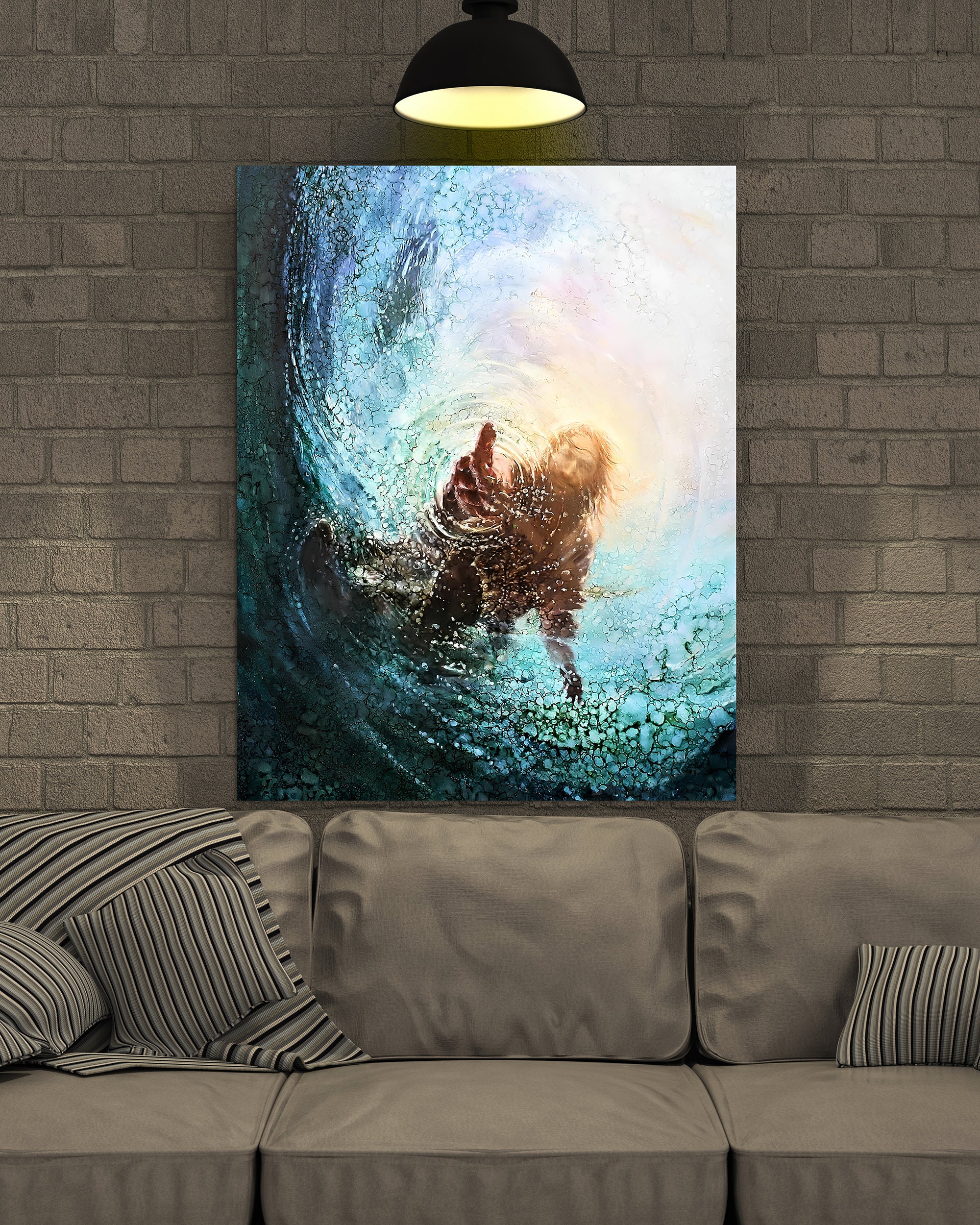 Jesus Wall Art, Jesus Art, God Wall Art, Jesus Canvas Print, Jesus