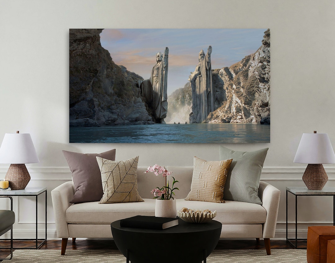 Lotr Wall Art, the Fellowship of the Ring, LOTR Print, LOTR Poster