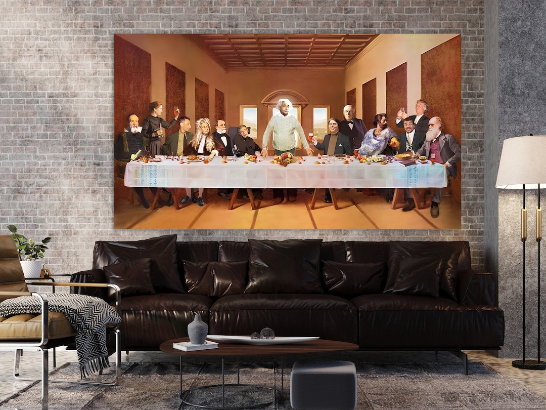 The Last Supper, Last Supper Parody, Last Supper Print, Famous Painting