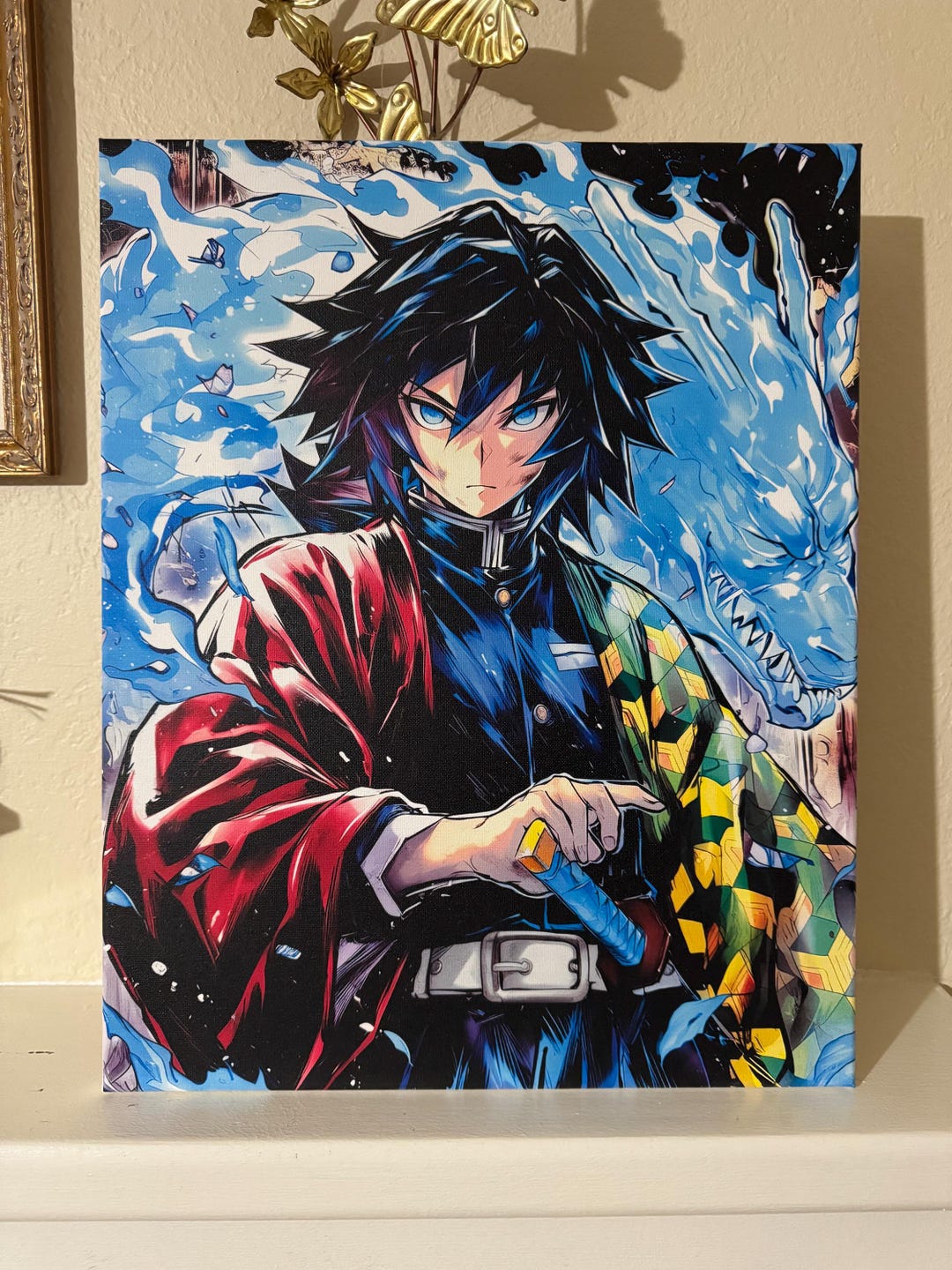Giyu Tomioka Hashira Demon Slayer Poster, Demon Slayer Hashira Poster ...