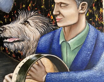 アート・デザイン・音楽 The Irish Light: A Collection of Landsca northern-lights-folk-art-