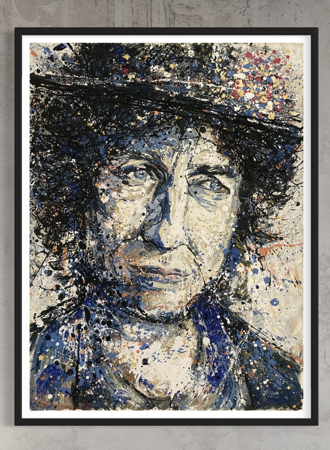 Bob Dylan Portrait Print | Bob Dylan Poster | Bob Dylan Art | Bob