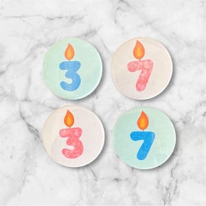 Geburtstagsabzeichen Alter Kerze Kerze. Pin perfekt für dein Kind zu tragen, damit jeder ihnen alles Gute zum Geburtstag wünschen kann. Kleines Erinnerungsstück.