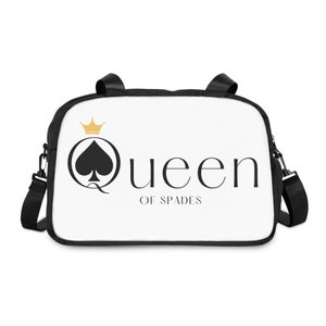 Queen of Spades fitness handbag
