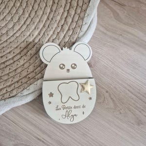 Personalized wooden mouse