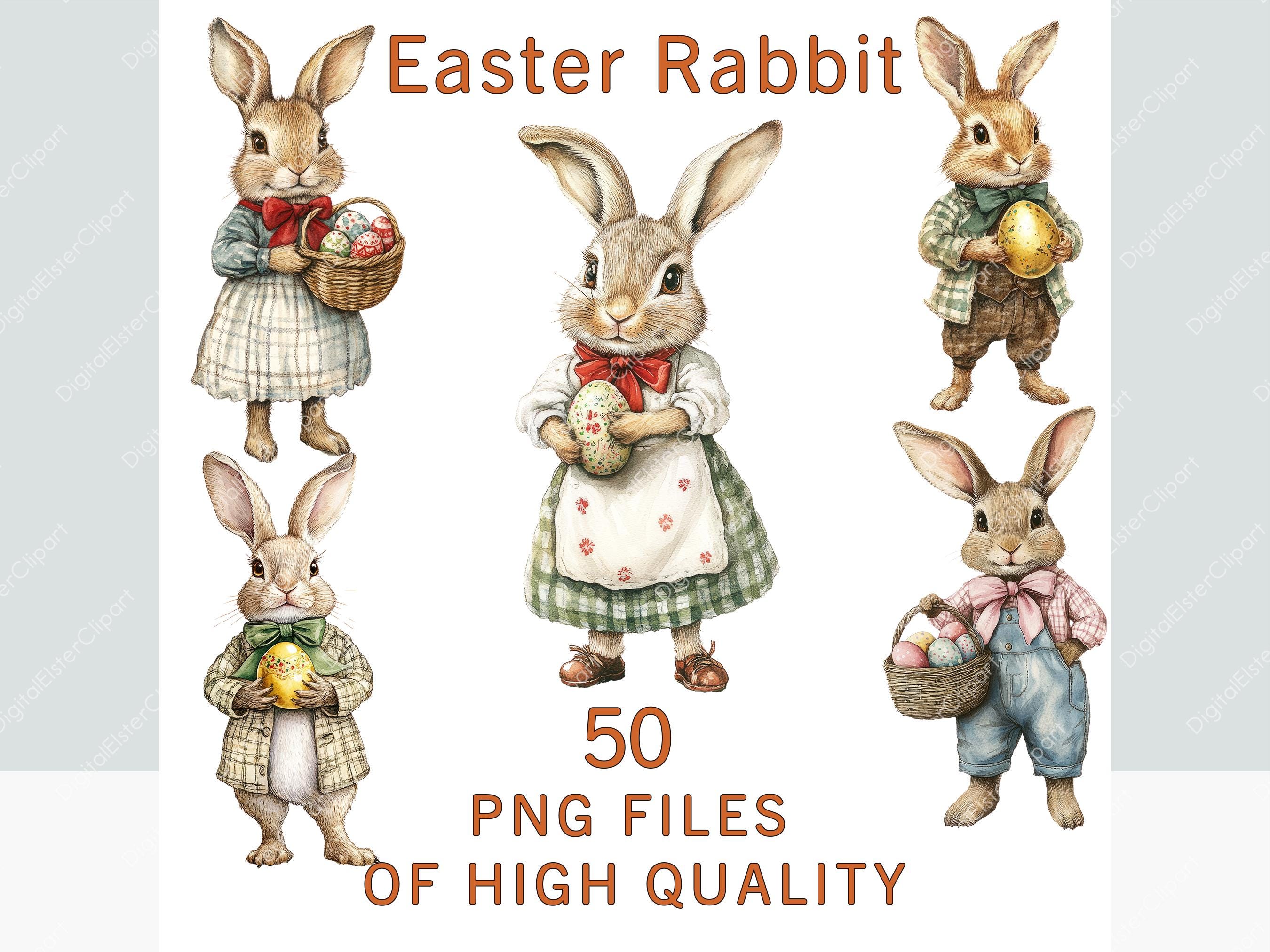 ヴィンテージイースターバニー - Etsy 日本