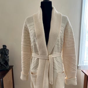 Vintage Cream Cardigan