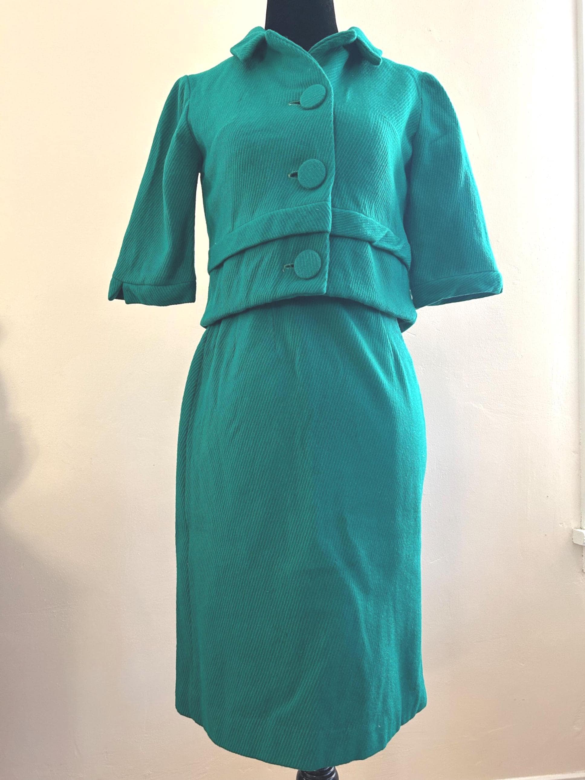 Tippi Hedren Green Suit - Etsy