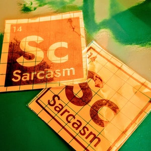 Sarcasm Decal