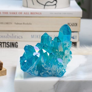 angel aura Quartz Druze cylinder angel aura Quartz Druze cylinder