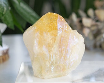 Citrine Crystal, Citrine Angel Aura Crystal, Rough Cut Crystal, Cut Base Crystal, Rocks & Minerals, Crystal Shop, Crystal Display, Gemstones