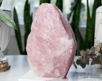 XL Rose Quartz Boulder, Quartz Crystal, Raw Rose Quartz, XL Crystal, Raw Crystals, Crystal Shop, Rocks and Minerals