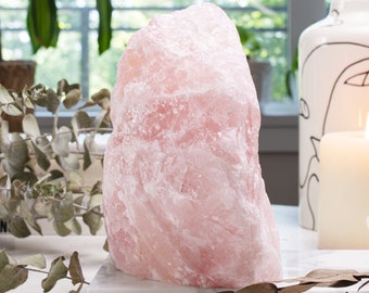 Rose Quartz, Quartz Crystal, Raw Rose Quartz, Large Crystal, Raw Crystals, Crystal Shop, Rocks and Minerals