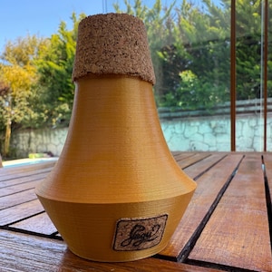3D Printed Trumpet Mute, perfect for practicing!