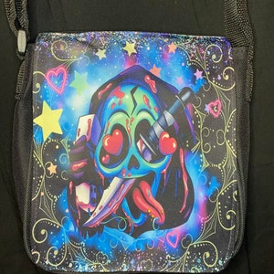 Spooky Ghostface Inspired Crossbody Bag
