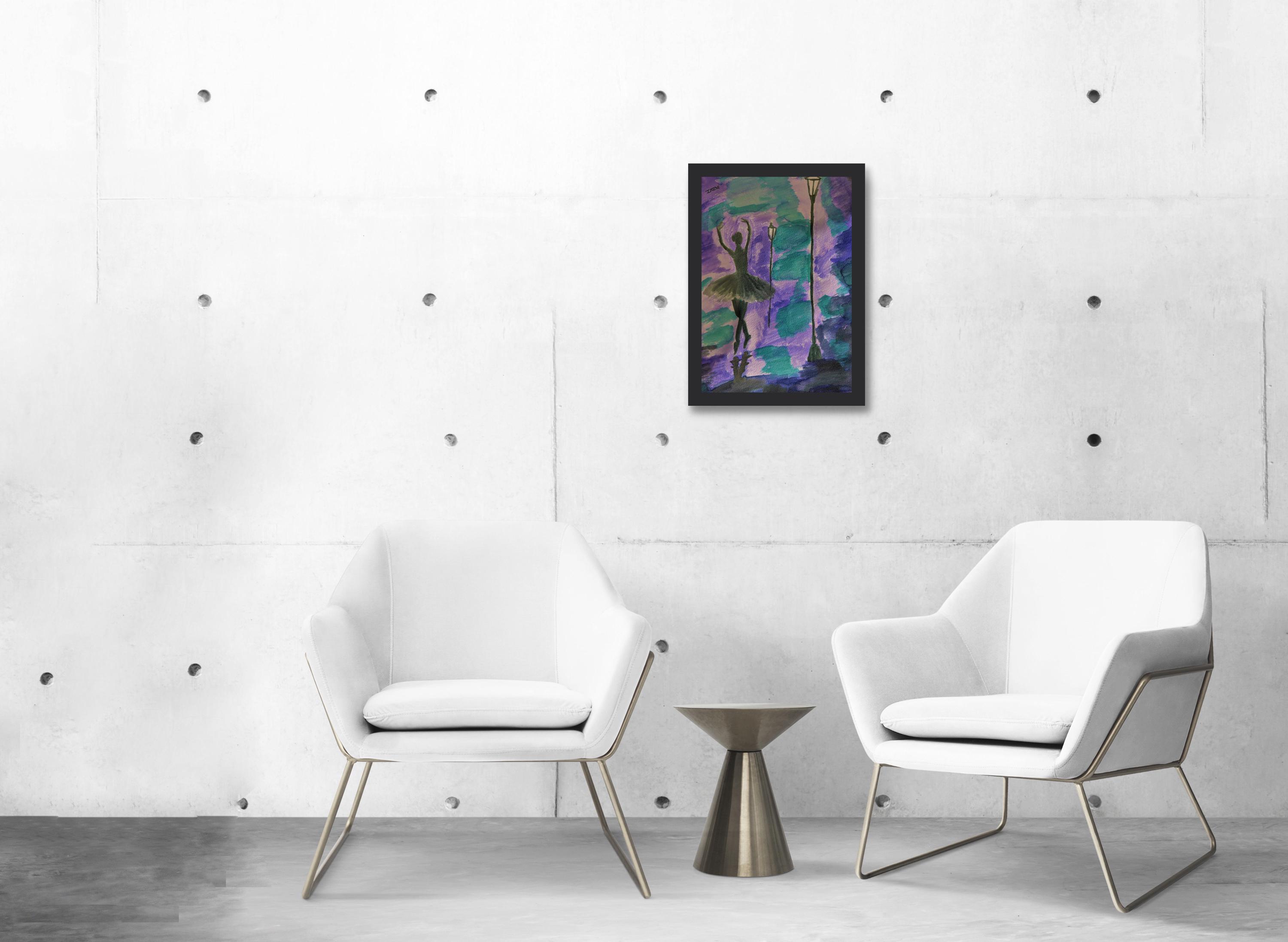 Ballerina Wall Art | Original Watercolor Painting Print | Ballet Poster ...