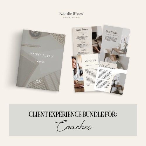 Client Experience Bundle for Coaches | Welcome Pack | Email Templates ...