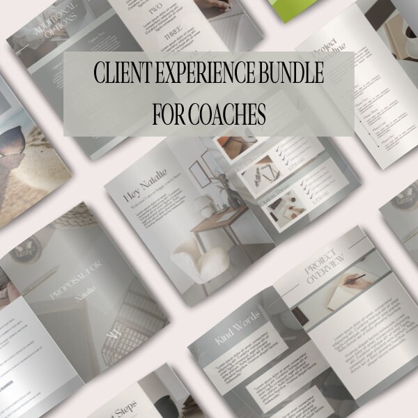 Client Experience Bundle for Coaches | Welcome Pack | Email Templates ...