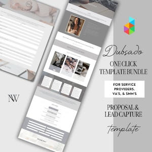 Dubsado Template Bundle | One click template | VA, SMM | Client Onboarding | Dubsado Proposal | Dubsado Workflow | Virtual Assistance