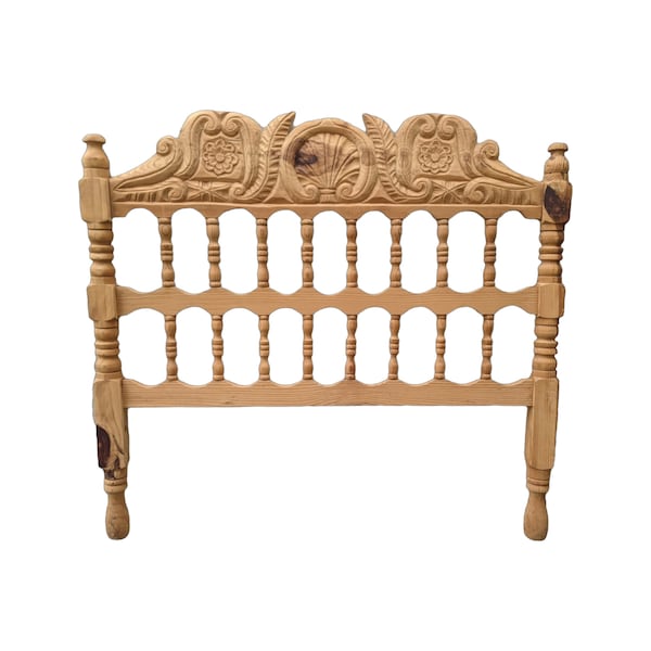 Hand Carved Wood Headboards Etsy