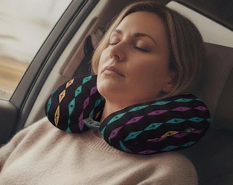 Mid Century Modern Travel Neck Pillow