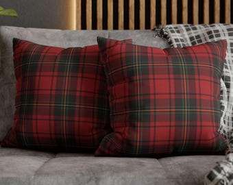 Christmas Plaid Pillowcase: Festive Holiday Home Decor