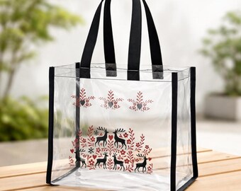 Swedish Folk Art Stadium Bag, Clear Fannypack