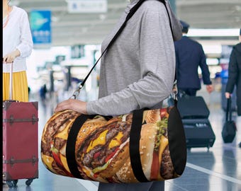 Fun Print Duffel Bag: Travel Gym Duffle< Back to college tote