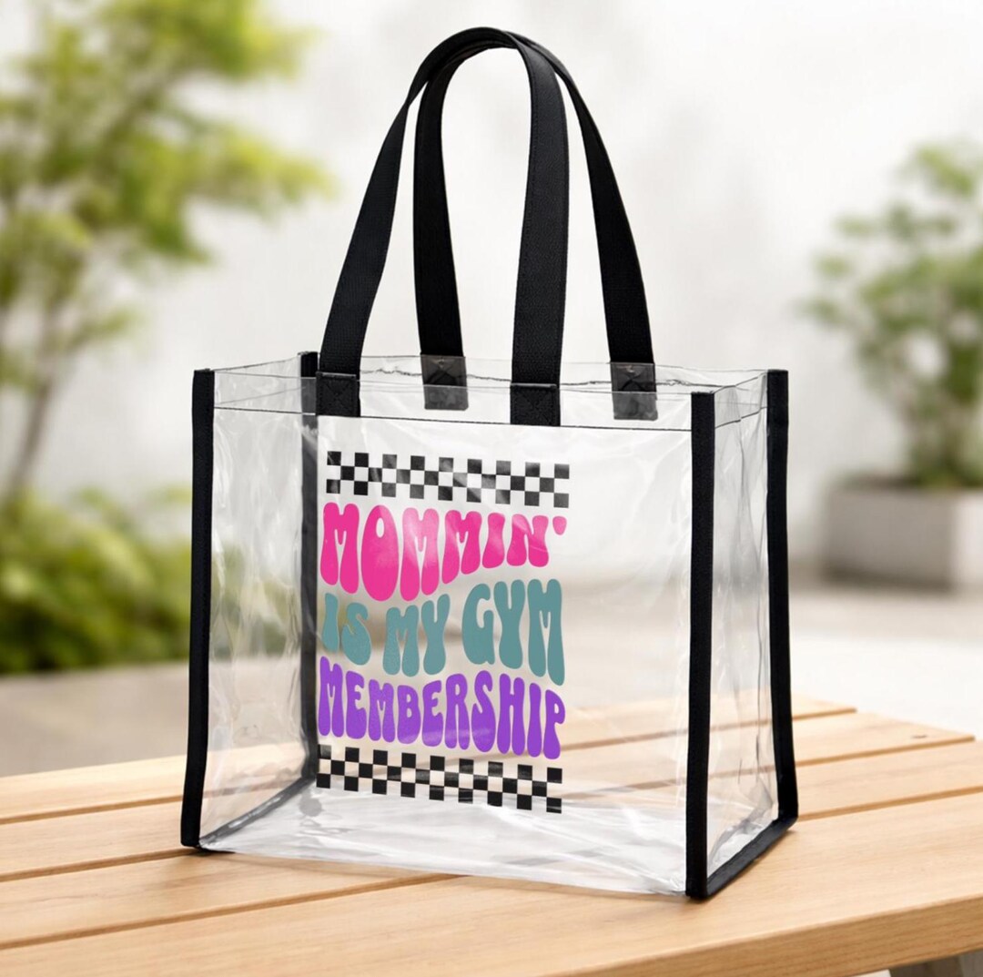 Mommin Stadium Bag, Clear Fannypack - Etsy