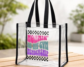 Mommin Stadium Bag, Clear Fannypack
